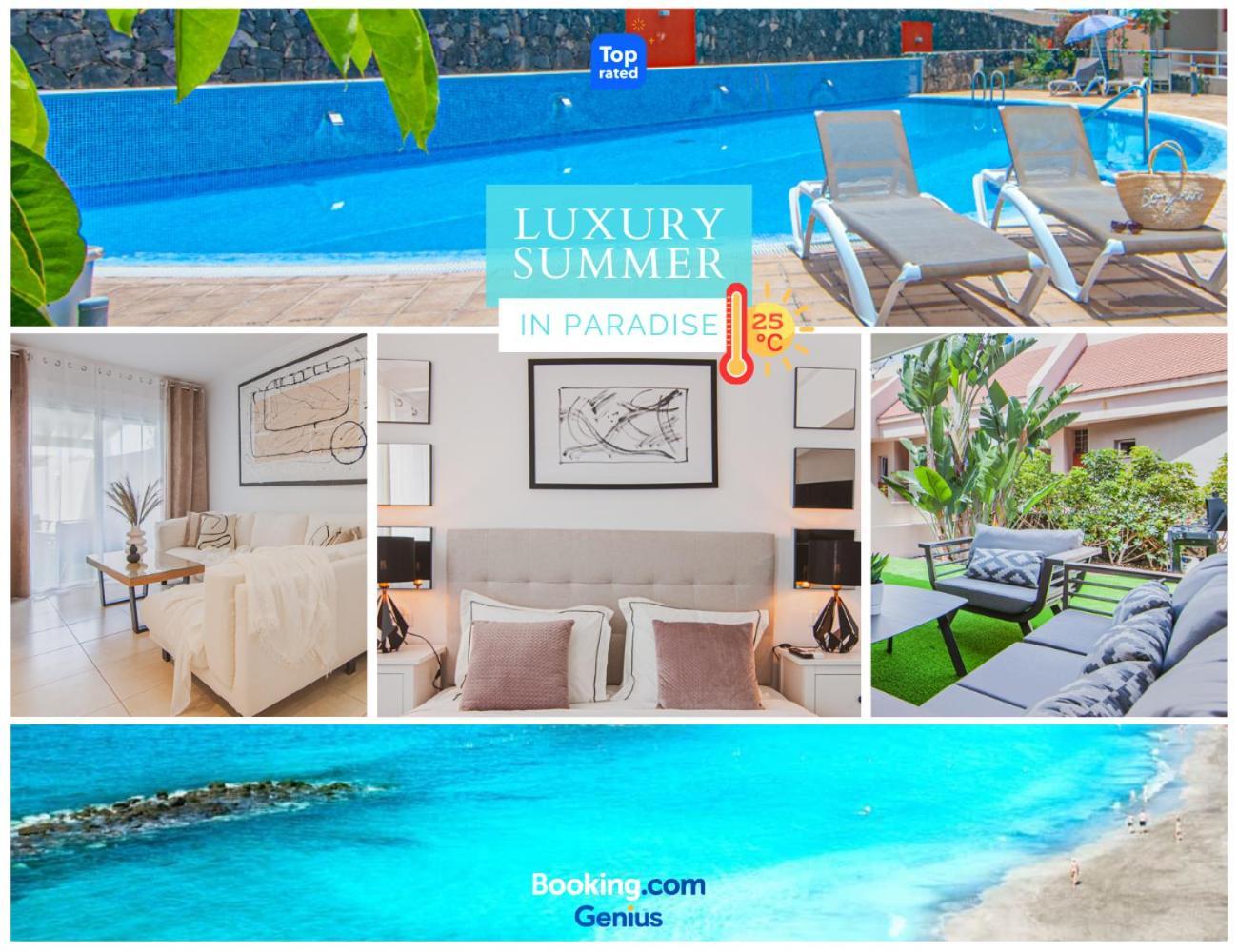 Elite Luxury Sunset Villa Puerto de Santiago  Exteriör bild